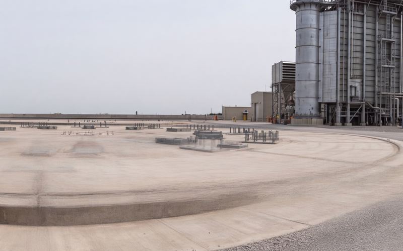 Combined-cycle block 2 &mdash; the 180-ft circular pad