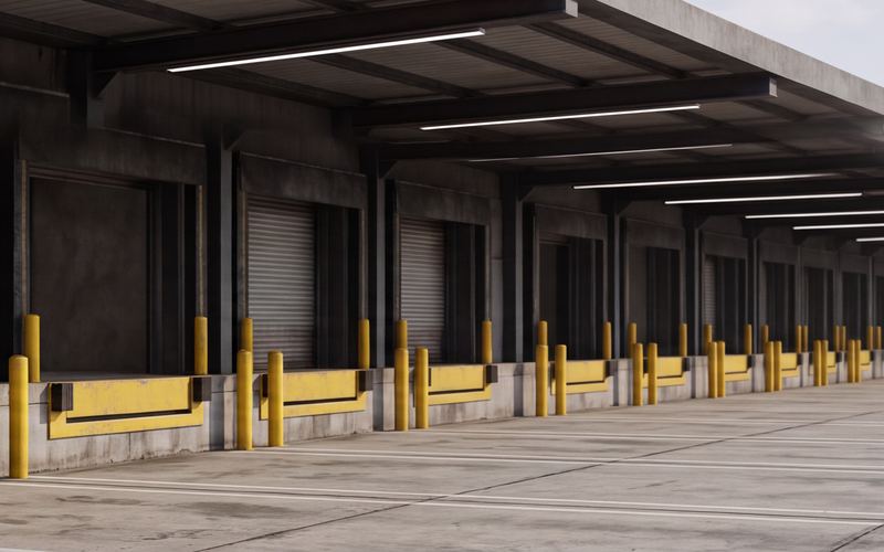 Dock side of Hall 4